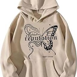 Black Men Hooded Sweatshirt Reputation Hoodie for Men & Women-image-105