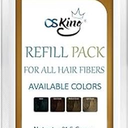 Osking Hair Building Fibers Refill Pack 31.5Grams/55 Grams (Hair Loss Concealer) 31.5g, Black)-image-71
