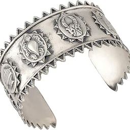 Masaba x Tribe Ghana Tribal Silver Plated Cuff for Women (MSC-04(S))-image-61