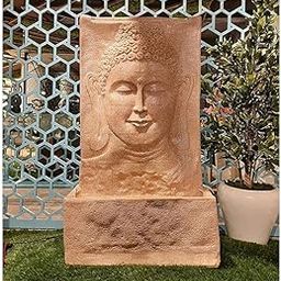 Shawshank Water Fountain Wall Buddha Water Fountain Indoor Outdoor Fountain for Home Office Living Room Dcor with LED Lights and Water Set-image-37