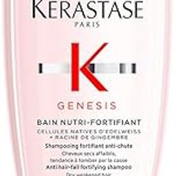 Kérastase Genesis Nutri-Fortifiant Shampoo for Hair Fall 250ml | For Normal to Dry Hair | Hair Fall Control Shampoo | Infused with Ginger Root and Edelweiss Native Cells-27