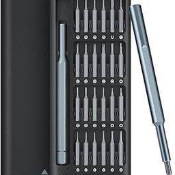 Zaptec 24 in 1 Mini Precision Magnetic Screwdriver Set with Magnetic Sliding Case for Mobile Phone, Laptop, Watches, Toys, Glasses Cameras (Black)-10