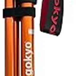 GOKYO K2 Foldable Trekking Pole 33 Cms Aluminium Alloy 7075 Sturdy 260 Grams only Ultralight Press + Button Lock Metal Rope fold-24