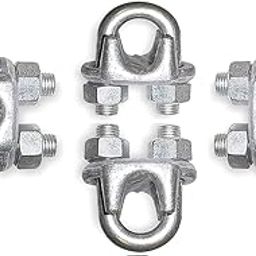 H S Stainless Steel Gym Machine Wire U Lock Pack of 4-image-75