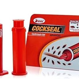 Cockroach Gel - Cockroach Terminator | Pest Control Grade | Works in 24 Hours | Eliminates Full Colony | Cockseal - Cockroach Killer Gel | Anti-Cockroach Gel - (25 g, 1, Pack)-image-58