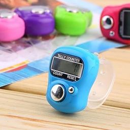 Digital Electronic Mini Finger Ring Head Hand Tally Japa Counter-14