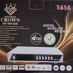 Sayeny Crown 1616 Mpeg-2 DD Free Dish 150+ Tv Channels Lifetime Free Best Set Top Box Media Streaming Device-image-36