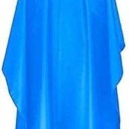 SIYAA_ Hair Cutting Makeup Apron For Saloon, Parlour & Home Uses Lightweight Set Of 1 Pcs Pack Of 1 (Blue)-picture-0