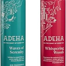 Adeha Room Air Freshener Spray -Waves of serenity and Whispering woods combo-image-47