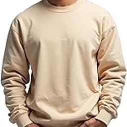 Taarak Mehta Ka Ooltah Chashmah|Solid Cotton Crew Neck Full Sleeves Sweatshirt for Mens|Boys-image-62