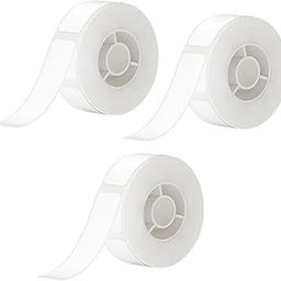 Label Maker Tape Roll - White Sticker Label Paper Labeling Tape for Handheld Label Printer | Waterproof, Oil-Proof - 15 * 30mm (180 Labels x 3 Rolls)-24