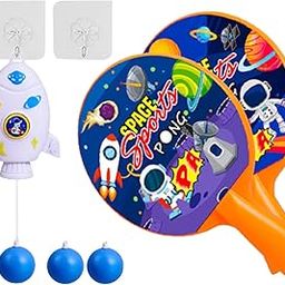 SECRET DESIRE Indoor Hanging Table Tennis Trainer for Door Frame Portable Pingpong Trainer-6