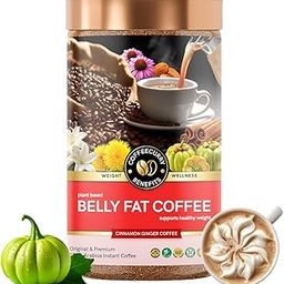 COFFEECURRY Belly Fat Coffee (65 Grams) - Helps To Reduce Belly - Instant Coffee With Garcinia Cambogia And Ginseng | Arabica Roasted Premium Coffee|Jar-image-76