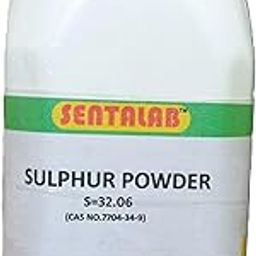 (SENTALAB) Sulphur Powder, 500 gm, (CAS NO.7704-34-9) 99.9% Purity-27