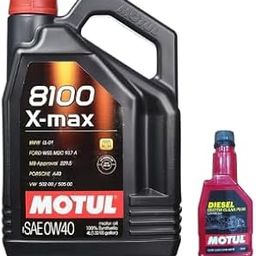 Motul 8100 X-max 0W40 API SN Fully Synthetic Gasoline and Diesel Engine Oil (4 L) with Diesel System Clean Plus (200ml) Combos-image-56