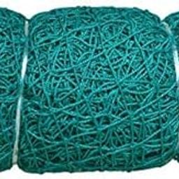 EasyShoppingBazaar Monkey Net/Bird Net/Cricket Net/Child Safety Net UV Stabilized HDPE (with Clips & Tying Ropes) 44 MM Hole - Green - 4 x 6 FT - 3MM 54PLY-picture-22