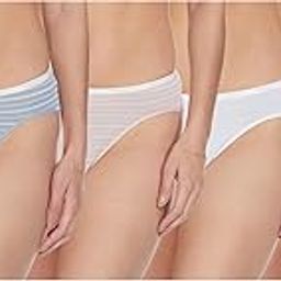 Body Womens Cotton Blend Solid High Rise High Leg Knicker (Pack of 4)-picture-41