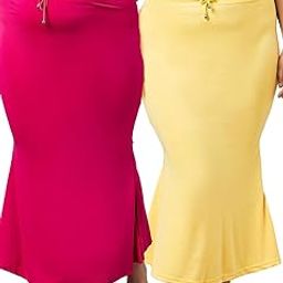 Pack of 2 Plus Size Seamless Fishcut Flare Shapewear Petticoat for Women | Shape Wear Dress for Saree | Flared Peticote Innerwear for Women Saree Shaper-image-20
