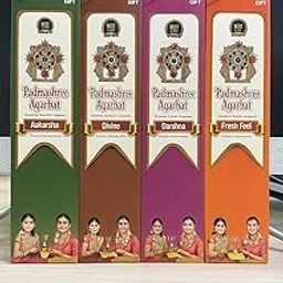 Natural Herbal Aggarbatti – 90 GM | Long-Lasting Fragrance Incense Pack of 4-image-10