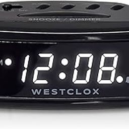 Westclox - Digital alarm clock with LED display-image-17