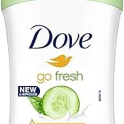 Dove Go Fresh Cucumber & Green Tea Antiperspirant Deodorant Stick | 48-Hour Protection | 1/4th Moisturising Cream & 100% Natural Caring Oil | 40ml-44