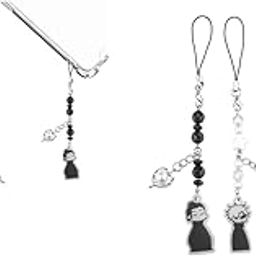 PATPAT® 4PCS Phone Charms for Girls Boys Anime Jujutsu Kaisen Goj Satoru Suguru Geto Cute Fashion Mobile Accessories-image-32