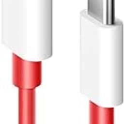 One plus Original Type C to C Cable 65W Dash/Warp/SuperVooc Charging Data [10V/6.5A] Compatible with One Plus 12/12R/11/11R 5G/10R/10T/9/9R/9 Pro/9RT/8T/Nord Series, USB C Charger Adapter Cord, Red-8