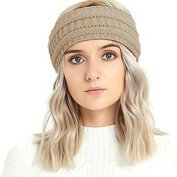 Reoutlook Self Design Ear Warmer/Warm Woolen Headband Ear Cap Ear Warmer for Women-image-38