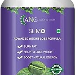 ANC Slimo Advanced Weight Loss Formula with Green Coffee Extract 100mg and Garcinia Cambogia Extract 500mg for Men and Women (60 Capsules)-image-8