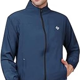 Sports Gym Jacket for Men with Sweat wicking properties and wind resistant mesh material ideal for Workout, Running, Sports, Hiking, Travelling and Casual wear.-picture-15