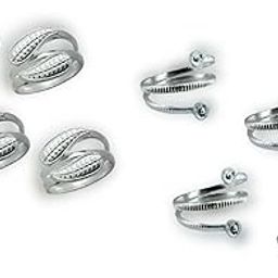 Kamada's Designer colorful Toe ring-image-13