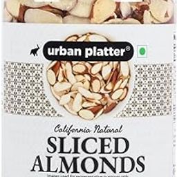Urban Platter Sliced California Almonds, 200g (Badam Flakes, Perfect for Garnish, Baking and Salads)-image-95
