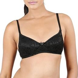 Women's Soft Cup Padded Non Wired Bra (Touche_Black_30B)-15