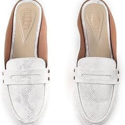 Women Beautiful White-Silver Mules Simple and Comfortable Footwear for The Size of - 8-picture-44