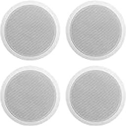 Rockville (8) CCL6T White 70V 6" Commercial Ceiling Speakers 4 Restaurant/Office-picture-21