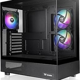 View 270 Plus TG ARGB Black Mid Tower E-ATX Case; 3x120mm ARGB Fans Included; Support Up to 360mm Radiator; Front & Side Dual Tempered Glass Panel; CA-1Y7-00M1WN-01; 3 Year Warranty-23