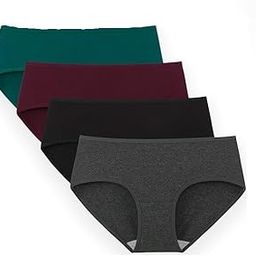 Soft Cotton Hipster Panty for Women | Underwear for Ladies | Daily use Panty | Breathable Full Coverage mid Rise Underpants | Combo (Pack of 4)-image-43