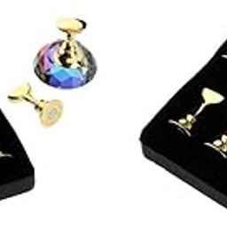 Enakshi® 10x Nail Tip Holder Stand & Display Base for Practice Colorful Crystal Base|Health & Beauty | Nail Care, Manicure & Pedicure | Nail Art Accessories-image-38