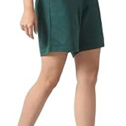 Women Solid Cotton Blend Regular Bermuda Shorts (Pack of 2)-picture-33