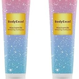 New Niacinamide Whitening Toothpaste, Pink and Blue Gradient, with Mint Freshness, 30g - (Pack of 2)-21