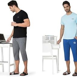 Men Regular Fit Pants Pack of 2-image-54