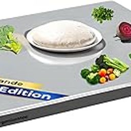 OrganizeMee stainless steel Steel Chopping Board for Kitchen Large|Fruits and Vegetables Cutting Rust-Proof Cutting Board Platform Countertop Pad Cutter|Pad Size 40CM X 31CM with 2 Cm Lip-image-38