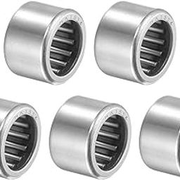 uxcell HK1514 Needle Roller Bearings 15mm Bore 21mm OD 14mm Width Chrome Steel Open End 5pcs-image-12