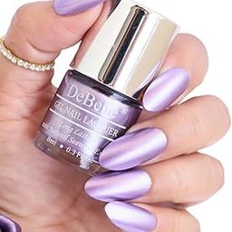 DeBelle Gel Nail Polish Chrome Wine(Metallic Violet Nail Paint)|Non UV - Gel Finish |Chip Resistant | Seaweed Enriched Formula| Long Lasting|Cruelty and Toxic Free| 8ml-image-72