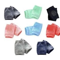 BabySafeHouse Knee Pads for Crawling Babies, Anti Slip Elbow & Knee Guard for Toddler/Infant Upto 2 Years Age-Soft Fabric & Comfortable-Set of 5 Pairs--10