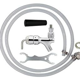 MERISHOPP Reusable Cold Drink Line Assembly Hex Nut and Clamp Cold Drink Making for Cold Drink Brewing|Home & Garden-image-2