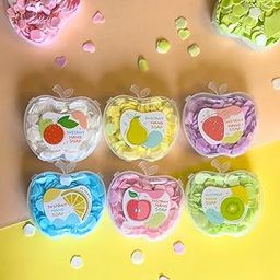 Heart Shaped Paper Soap with Plastic Box, Fruit Snacks for Kids, Women, and Men (Pack of 2)-image-39