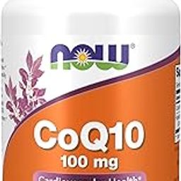 Now Foods CoQ10 100 Mg Cardiovascular Health Capsules - 30 Veg Capsules-24