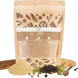URMI Chai Masala Powder | Tea Masala with Black Pepper, White Pepper, Nutmeg, Green Cardamom, Cinnamon, Clove, Peepramul & Ginger | Helps with Cough & Cold | Ideal for Kadak/Strong Masala Chai | 50g x 2-image-8
