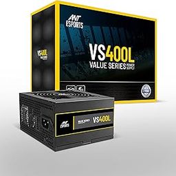 Ant Esports VS400L NonModular High Efficiency Gaming Power Supply/PSU with Continuous Power and 120mm Silent Fan-79